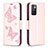 Coque Portefeuille Papillon Livre Cuir Etui Clapet B01F pour Xiaomi Redmi Note 11 4G (2021) Petit