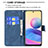 Coque Portefeuille Papillon Livre Cuir Etui Clapet B02F pour Xiaomi Redmi Note 10T 5G Petit