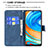 Coque Portefeuille Papillon Livre Cuir Etui Clapet B02F pour Xiaomi Redmi Note 9 Pro Max Petit