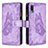 Coque Portefeuille Papillon Livre Cuir Etui Clapet B03F pour Samsung Galaxy A02 Petit