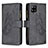 Coque Portefeuille Papillon Livre Cuir Etui Clapet B03F pour Samsung Galaxy A42 5G Noir