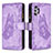 Coque Portefeuille Papillon Livre Cuir Etui Clapet B03F pour Samsung Galaxy M32 5G Petit