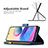 Coque Portefeuille Papillon Livre Cuir Etui Clapet B03F pour Xiaomi Redmi Note 10T 5G Petit