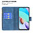 Coque Portefeuille Papillon Livre Cuir Etui Clapet B03F pour Xiaomi Redmi Note 11 4G (2021) Petit