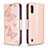 Coque Portefeuille Papillon Livre Cuir Etui Clapet B13F pour Samsung Galaxy A01 SM-A015 Petit