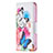 Coque Portefeuille Papillon Livre Cuir Etui Clapet L01 pour Apple iPhone 13 Rose Petit