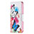 Coque Portefeuille Papillon Livre Cuir Etui Clapet L03 pour Apple iPhone 13 Pro Max Rose Petit