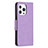 Coque Portefeuille Papillon Livre Cuir Etui Clapet L09 pour Apple iPhone 15 Pro Max Violet Petit