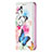 Coque Portefeuille Papillon Livre Cuir Etui Clapet pour Apple iPhone 14 Plus Rose Petit