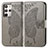 Coque Portefeuille Papillon Livre Cuir Etui Clapet pour HTC U23 5G Gris