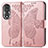 Coque Portefeuille Papillon Livre Cuir Etui Clapet pour Huawei Honor 80 5G Petit