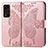 Coque Portefeuille Papillon Livre Cuir Etui Clapet pour Huawei Honor V40 5G Petit