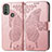 Coque Portefeuille Papillon Livre Cuir Etui Clapet pour Motorola Moto E20 Petit