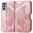 Coque Portefeuille Papillon Livre Cuir Etui Clapet pour Motorola Moto Edge 20 5G Petit