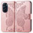 Coque Portefeuille Papillon Livre Cuir Etui Clapet pour Motorola Moto Edge 30 Pro 5G Petit