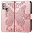 Coque Portefeuille Papillon Livre Cuir Etui Clapet pour Motorola Moto G10 Petit