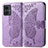 Coque Portefeuille Papillon Livre Cuir Etui Clapet pour Motorola Moto G14 Violet Clair