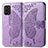 Coque Portefeuille Papillon Livre Cuir Etui Clapet pour Nokia G100 Violet Clair