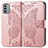 Coque Portefeuille Papillon Livre Cuir Etui Clapet pour Nokia G22 Petit