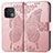 Coque Portefeuille Papillon Livre Cuir Etui Clapet pour OnePlus 10 Pro 5G Or Rose