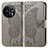 Coque Portefeuille Papillon Livre Cuir Etui Clapet pour OnePlus 11 5G Gris