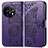 Coque Portefeuille Papillon Livre Cuir Etui Clapet pour OnePlus 11 5G Violet