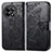 Coque Portefeuille Papillon Livre Cuir Etui Clapet pour OnePlus Ace 2 Pro 5G Noir