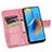 Coque Portefeuille Papillon Livre Cuir Etui Clapet pour Oppo A74 4G Petit