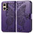 Coque Portefeuille Papillon Livre Cuir Etui Clapet pour Oppo F21 Pro 4G Petit