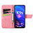 Coque Portefeuille Papillon Livre Cuir Etui Clapet pour Oppo K9S 5G Petit