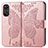 Coque Portefeuille Papillon Livre Cuir Etui Clapet pour Oppo Reno8 T 4G Petit