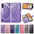 Coque Portefeuille Papillon Livre Cuir Etui Clapet pour Samsung Galaxy A01 SM-A015 Petit