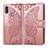 Coque Portefeuille Papillon Livre Cuir Etui Clapet pour Samsung Galaxy A11 Rose