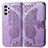 Coque Portefeuille Papillon Livre Cuir Etui Clapet pour Samsung Galaxy A13 4G Petit