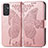 Coque Portefeuille Papillon Livre Cuir Etui Clapet pour Samsung Galaxy A15 4G Petit