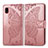 Coque Portefeuille Papillon Livre Cuir Etui Clapet pour Samsung Galaxy A20 SC-02M SCV46 Rose