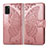 Coque Portefeuille Papillon Livre Cuir Etui Clapet pour Samsung Galaxy A41 Rose