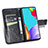 Coque Portefeuille Papillon Livre Cuir Etui Clapet pour Samsung Galaxy A52 4G Petit