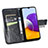 Coque Portefeuille Papillon Livre Cuir Etui Clapet pour Samsung Galaxy F42 5G Petit