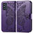 Coque Portefeuille Papillon Livre Cuir Etui Clapet pour Samsung Galaxy F52 5G Petit