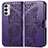 Coque Portefeuille Papillon Livre Cuir Etui Clapet pour Samsung Galaxy M23 5G Petit