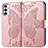 Coque Portefeuille Papillon Livre Cuir Etui Clapet pour Samsung Galaxy M23 5G Petit