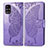 Coque Portefeuille Papillon Livre Cuir Etui Clapet pour Samsung Galaxy M31s Petit