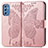 Coque Portefeuille Papillon Livre Cuir Etui Clapet pour Samsung Galaxy M52 5G Petit