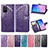 Coque Portefeuille Papillon Livre Cuir Etui Clapet pour Samsung Galaxy M80S Petit