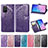 Coque Portefeuille Papillon Livre Cuir Etui Clapet pour Samsung Galaxy S10 Lite Petit