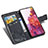 Coque Portefeuille Papillon Livre Cuir Etui Clapet pour Samsung Galaxy S20 FE 5G Petit