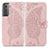 Coque Portefeuille Papillon Livre Cuir Etui Clapet pour Samsung Galaxy S21 5G Petit