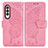 Coque Portefeuille Papillon Livre Cuir Etui Clapet pour Samsung Galaxy Z Fold3 5G Petit