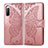 Coque Portefeuille Papillon Livre Cuir Etui Clapet pour Sony Xperia 10 II Rose